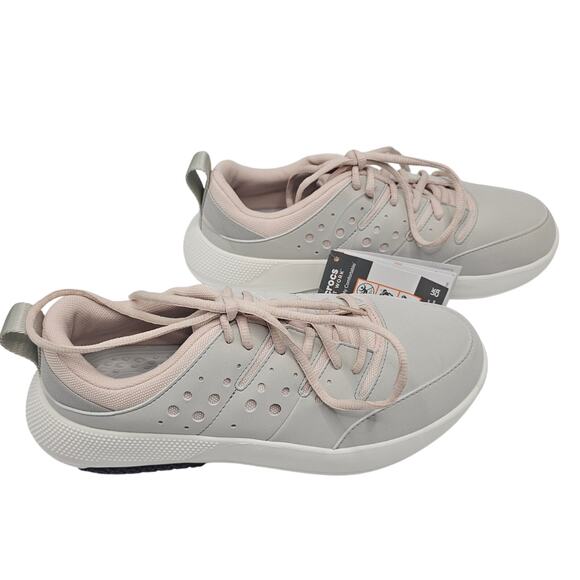 Crocs On the Clock Work Sneakers Women's Size 10 - Picture 1 of 10